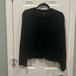 Black Button Sweater